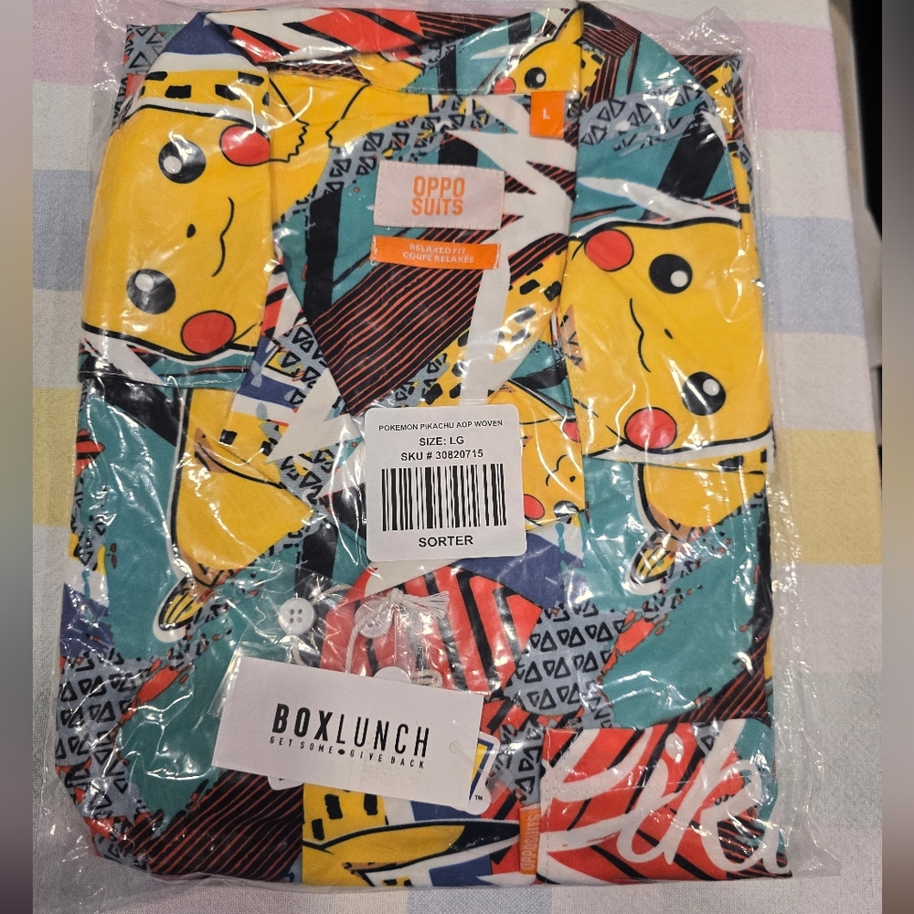 OppoSuits Pikachu Graphic Shirt